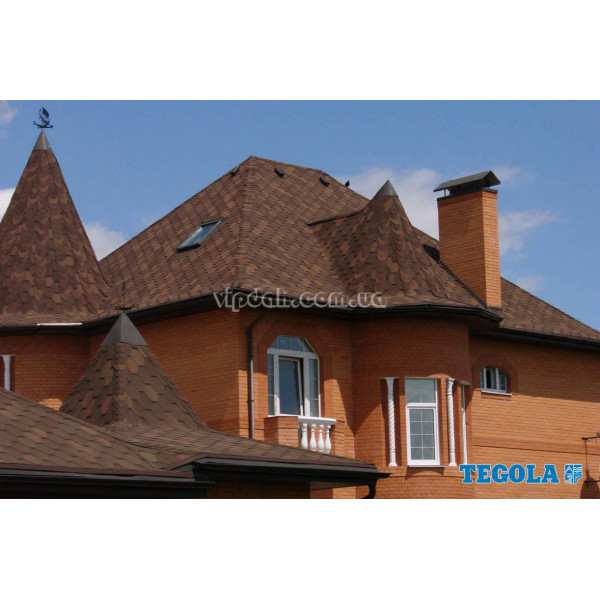 Бітумна черепиця Tegola Супер Мозаїк