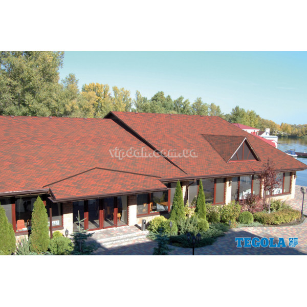 Бітумна черепиця Tegola Супер Традішнл