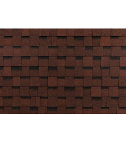 Бітумна черепиця SHINGLAS Колекція Фазенда Червона