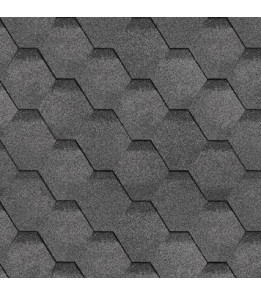 Бітумна черепиця SHINGLAS Фінська Соната Сіра