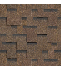 Бітумна черепиця SHINGLAS Колекція Фокстрот Дуб