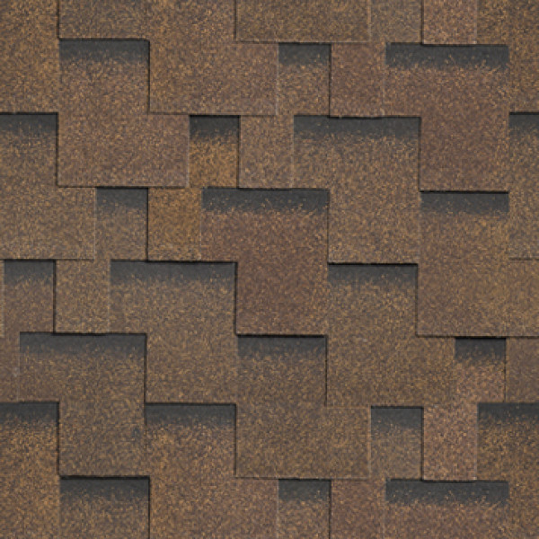 Бітумна черепиця SHINGLAS Колекція Фокстрот Дуб