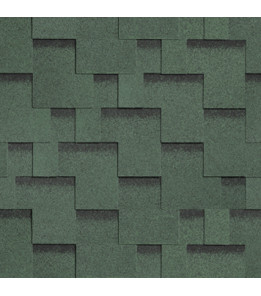 Бітумна черепиця SHINGLAS Колекція Фокстрот Евкаліпт