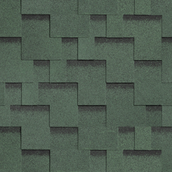 Бітумна черепиця SHINGLAS Колекція Фокстрот Евкаліпт