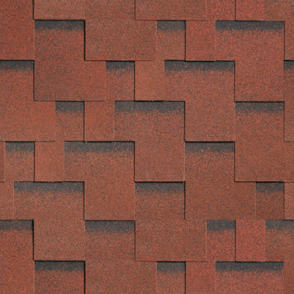 Бітумна черепиця SHINGLAS Колекція Фокстрот Горобина