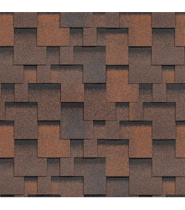 Бітумна черепиця SHINGLAS Колекція Фокстрот Кедр