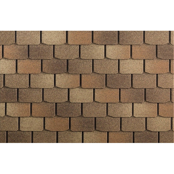 Бітумна черепица SHINGLAS Колекція Модерн Бархан