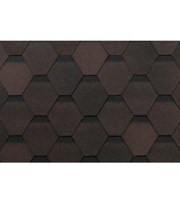 Бітумна черепица SHINGLAS Колекція Оптіма Коричнева