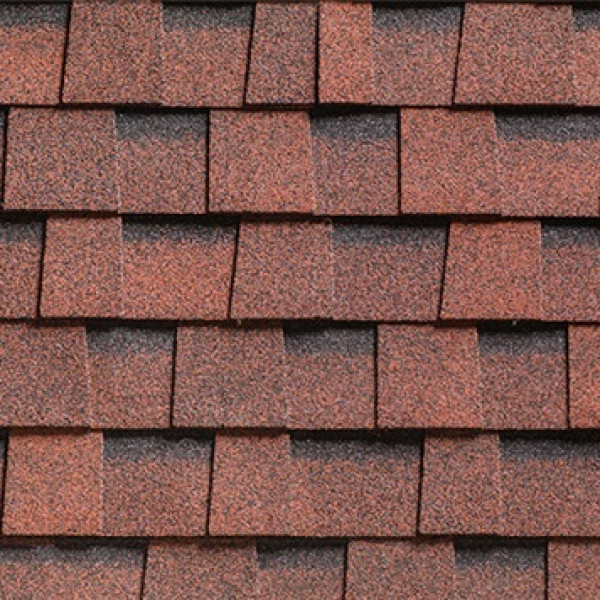 Бітумна черепица SHINGLAS Колекція Ранчо Червона