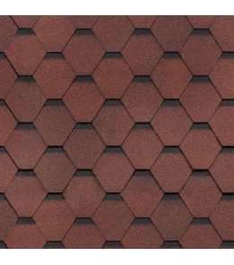 Бітумна черепица SHINGLAS Колекція Самба Рубін