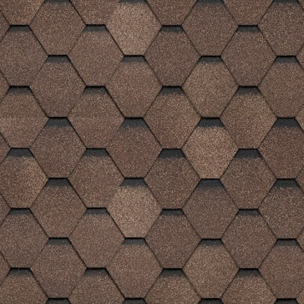 Бітумна черепица SHINGLAS Колекція Самба Янтар