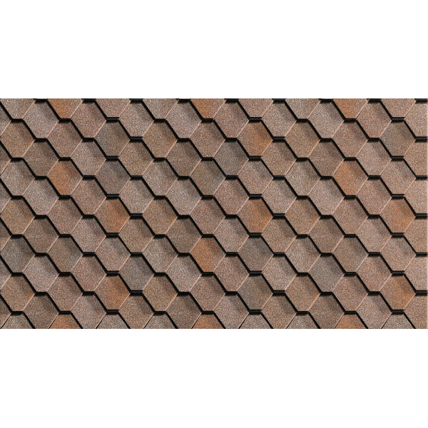 Бітумна черепиця SHINGLAS Колекція Вестерн Клондайк