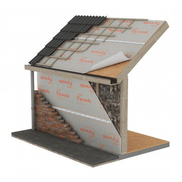 ПІДПОКРІВЕЛЬНА МЕМБРАНА Tyvek Supro