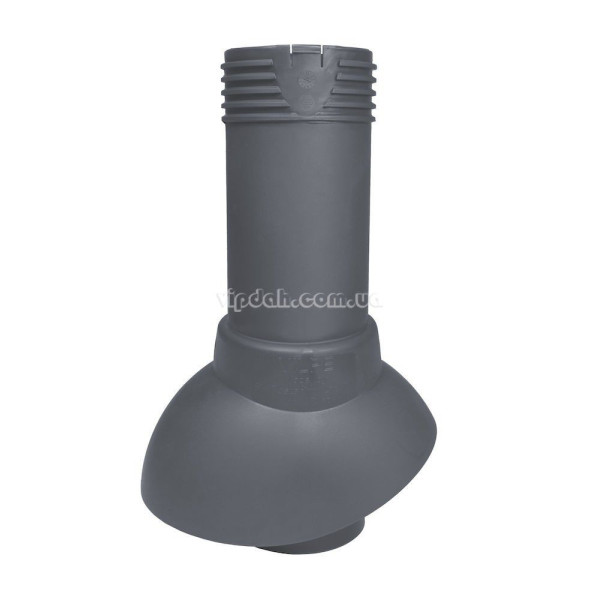 Вентиляційний вихід Vilpe 300мм, Ø110 неутеплений Коричневий