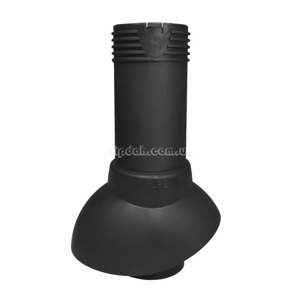 Вентиляційний вихід Vilpe 300мм, Ø110 неутеплений Коричневий