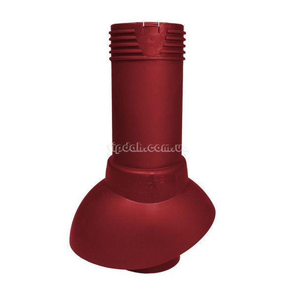 Вентиляційний вихід Vilpe 300мм, Ø110 неутеплений Коричневий