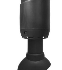 Вентиляційний вихід Vilpe Flow 300мм, Ø110 неутеплений + ковпак Коричневий