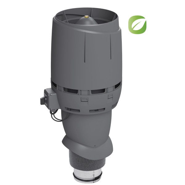 Вентилятор Vilpe ECo FLOW 125Р Ø125 500мм Червоний