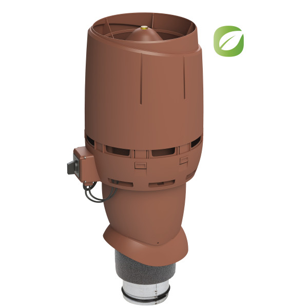 Вентилятор Vilpe ECo FLOW 125Р Ø125 500мм Червоний