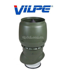 Вентиляційний вихід Vilpe xl 700мм, Ø250 утеплений + ковпак Зелений