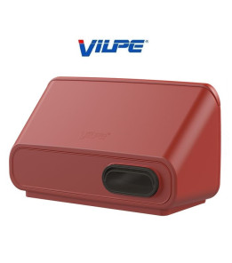 Стіновий припливно-витяжний елемент Vilpe IO 125 Червоний