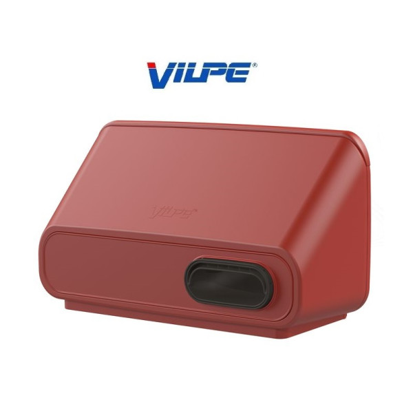 Стіновий припливно-витяжний елемент Vilpe IO 160 Червоний