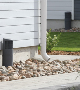 Цокольний дефлектор Vilpe ROSS 200/210 Сірий