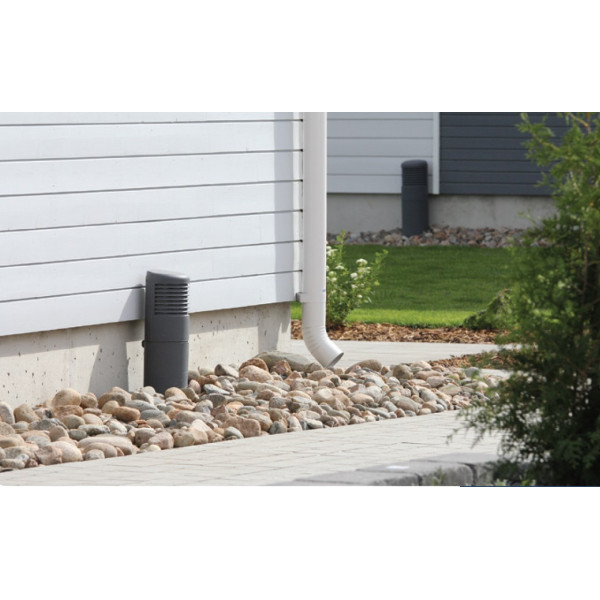 Цокольний дефлектор Vilpe ROSS 125/135 Червоний