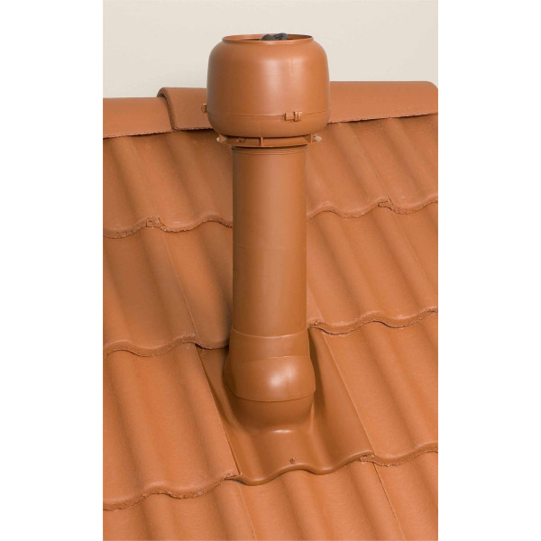 Вентилятор Vilpe E120Р Ø125 500мм Сірий