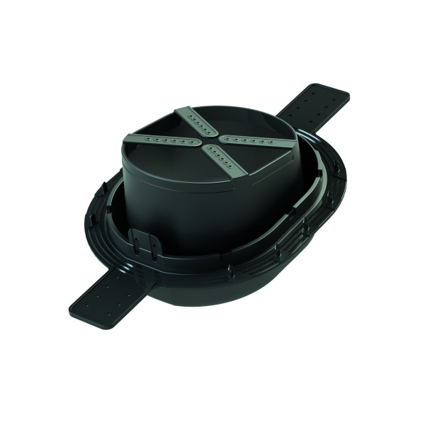 Прохідний елемент Vilpe AALTO 2K для труб Ø110-160 Сірий