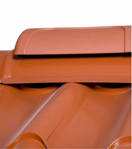 Vilpe коньковий вентиль Pelti Harja-KTV Коричневий