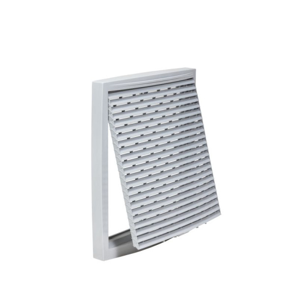Зовнішня вентиляційна решітка Vilpe 150х150 Сірий