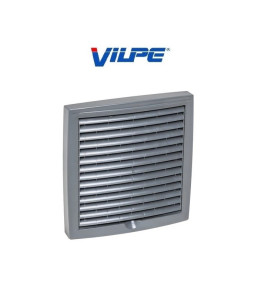 Зовнішня вентиляційна решітка Vilpe 150х150 Сірий