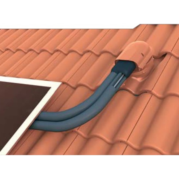 Прохідний елемент Vilpe Solar Huopa високий Чорний