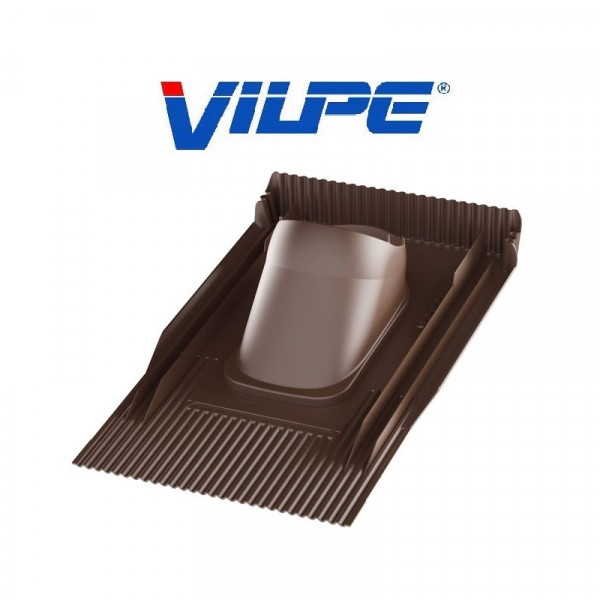 Прохідний елемент Vilpe UNITILE для труб Ø110-160 Коричневий