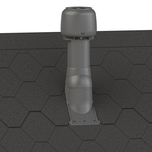 Прохідний елемент HUOPA/SLATE для труб Ø110-160 Чорний