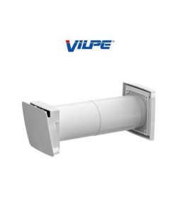 Стіновий припливний клапан з термостатом Vilpe Wive 100 Білий