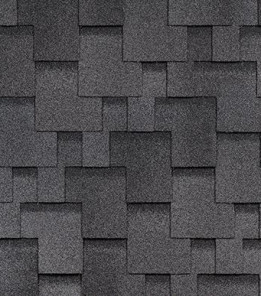 Бітумна черепиця SHINGLAS Фінська Акорд Сіра