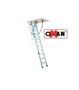 Сходи OMAN Alu Profi Extra з алюмінію
