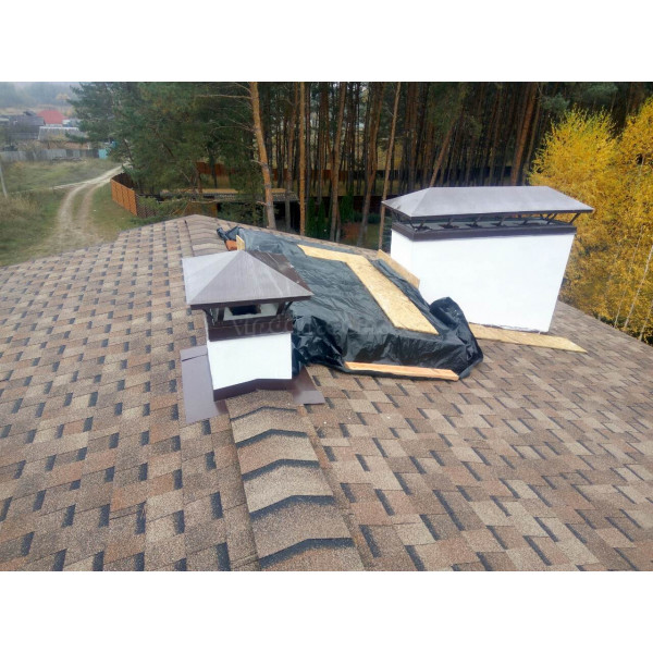 Бітумна черепица SHINGLAS Колекція Ранчо Сіра