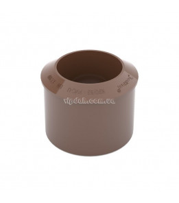 Перехідник труби 110/90 BRYZA Ø110 колір Коричневий