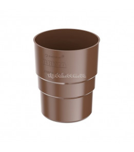 Муфта трубы BRYZA Ø110 колір Коричневий