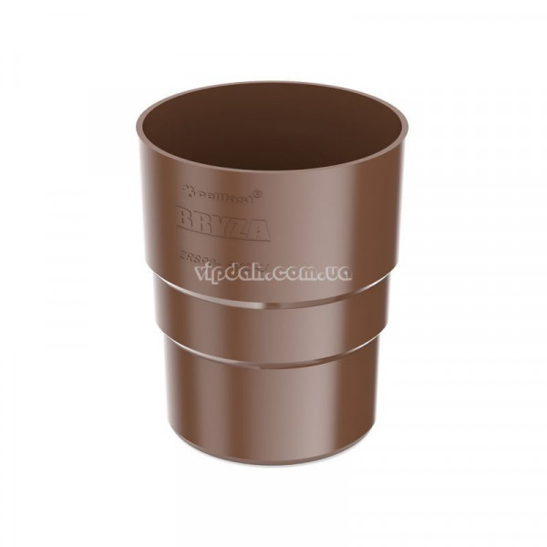 Муфта трубы BRYZA Ø110 колір Коричневий