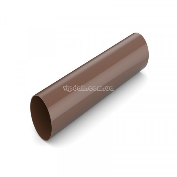 Труба водостічна довжина 3м BRYZA Ø110 колір Коричневий