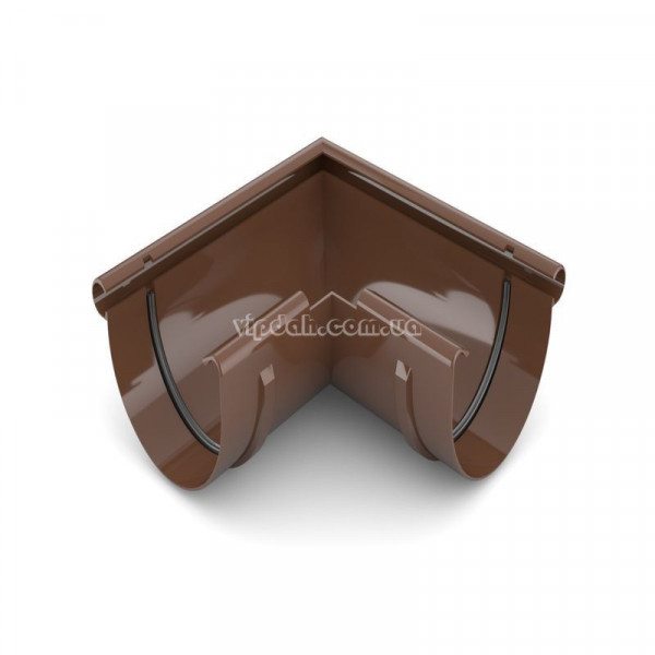 Кут ринви зовнішній 90 ° BRYZA Ø75 колір Коричневий