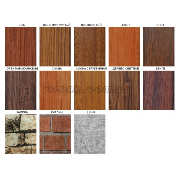 Сайдинг металевий "Зруб дерев'яний"