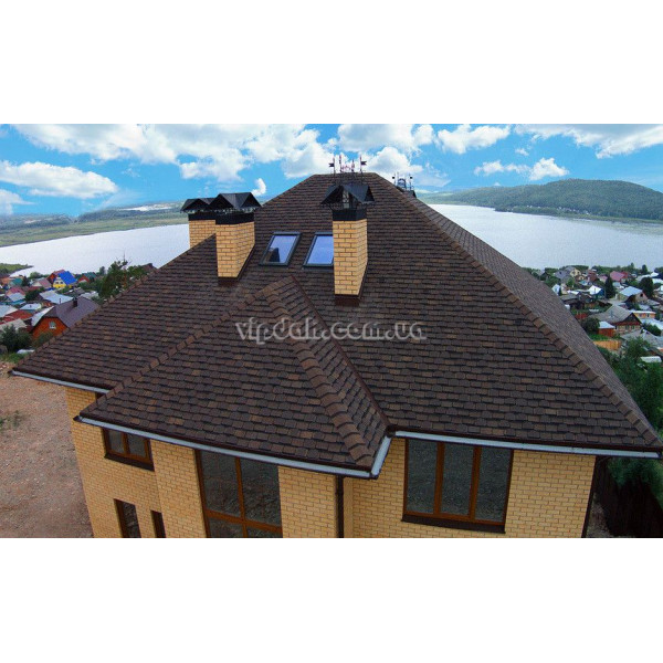 Бітумна черепиця SHINGLAS Колекція Континент Америка