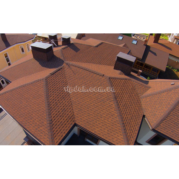 Бітумна черепиця SHINGLAS Колекція Кантрі Юта