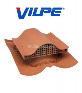 Покрівельний вентиль Vilpe Decra-KTV Цегляний