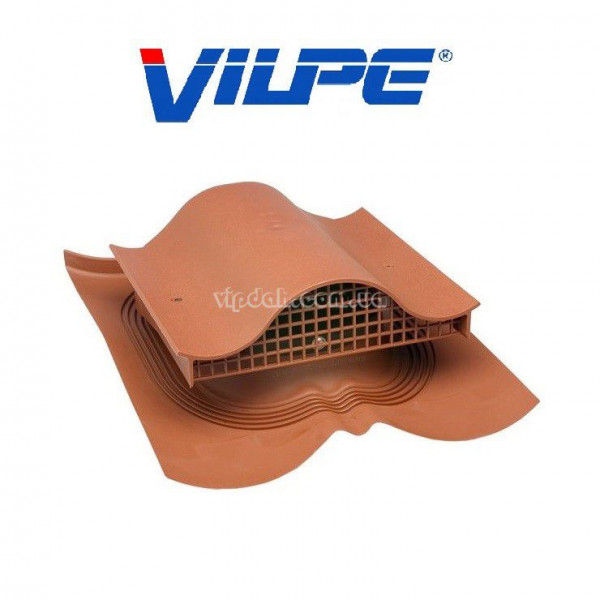 Покрівельний вентиль Vilpe Decra-KTV Цегляний